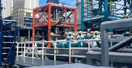 Fourphase Desander On Vessel